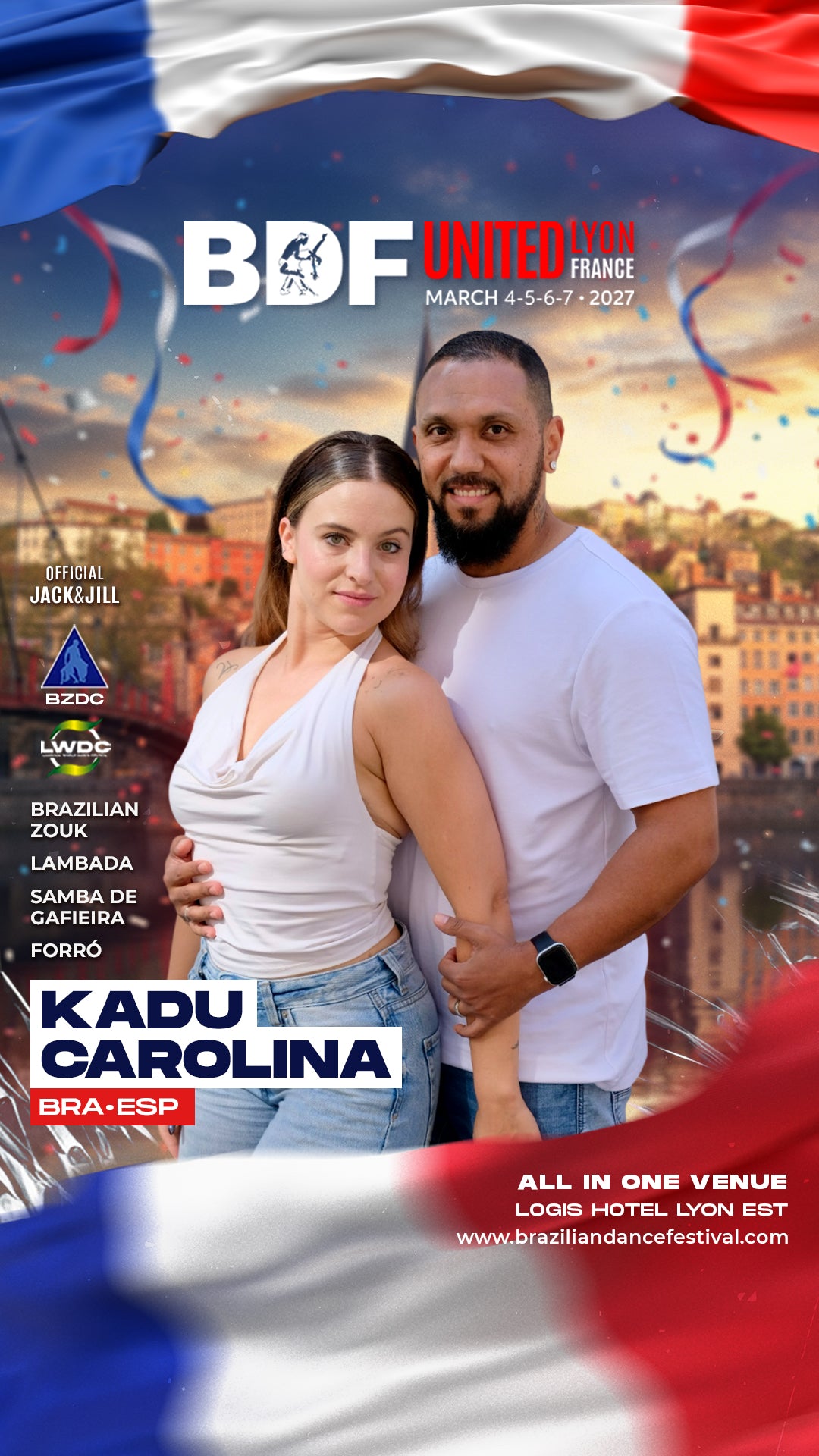 Load video: BDF 2027 artist couple Kadu &amp; Carolina