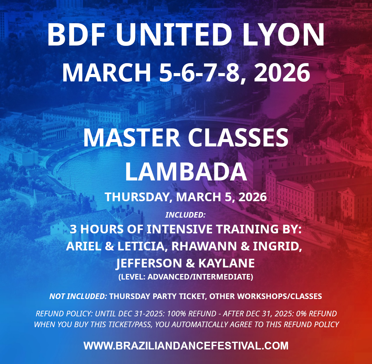 MASTER CLASSES LAMBADA