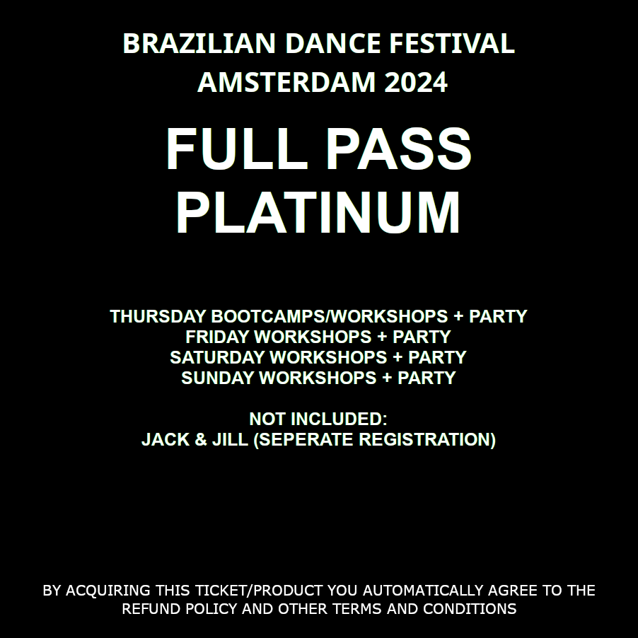 FULL PASS PLATINUM BDF 2024